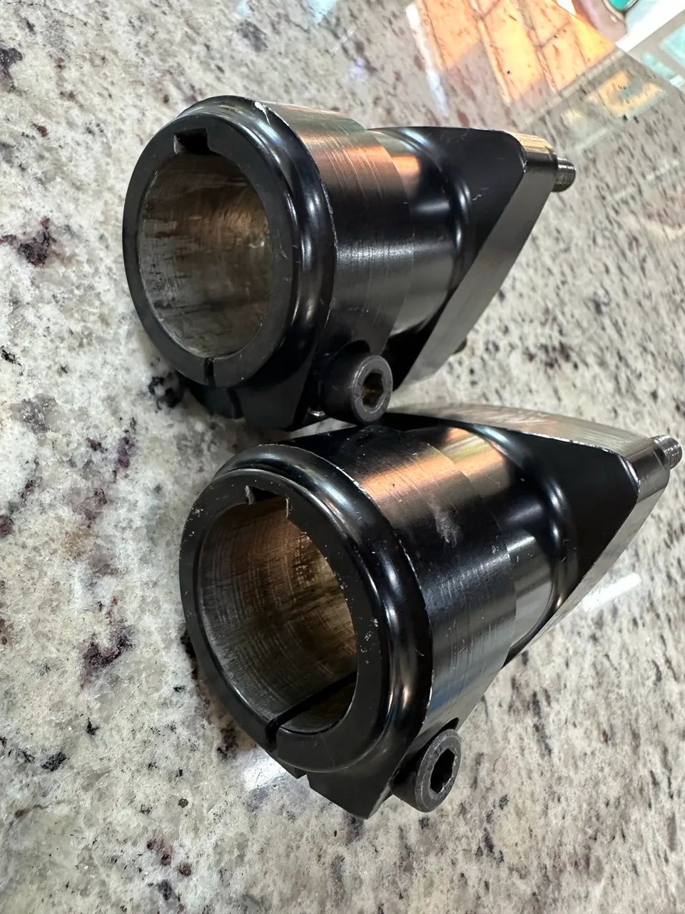 Cubo de alumínio de kart traseiro  - Foto 2