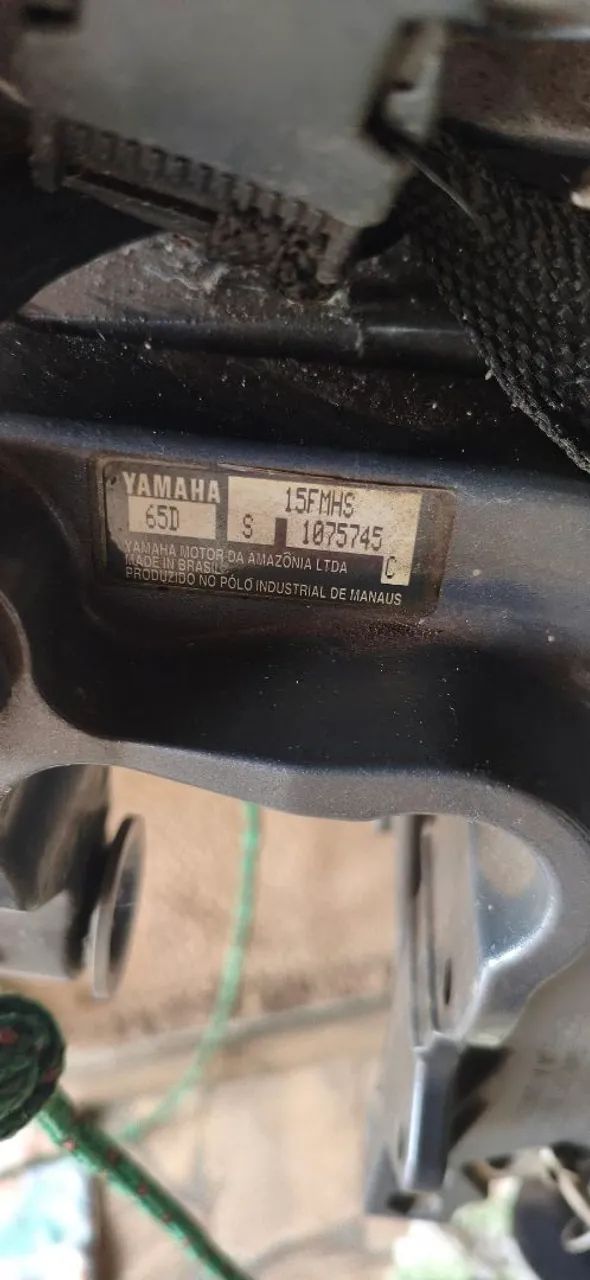 Motor Yamaha 15 hp  - Foto 2