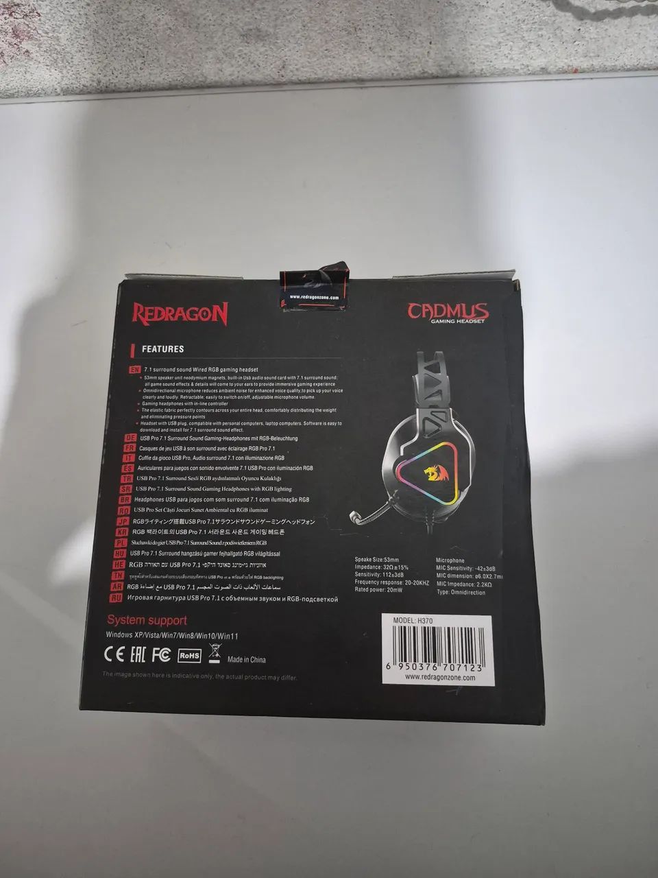 Headset Gamer redragon Cadmus - Foto 2