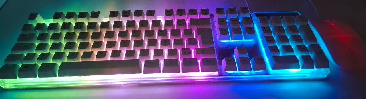 Kit Gamer OEX TC205 RGB + Mouse Branco USB - Foto 2