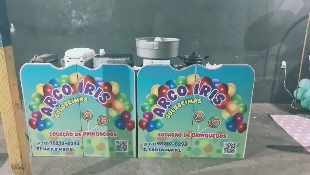 Pula pula e barraquinha de guloseimas  - Foto 2