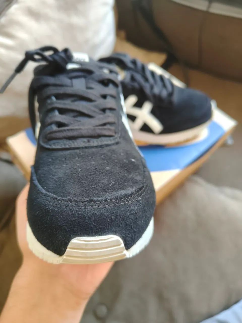 Tênis Asics camurça original n38 - Foto 5