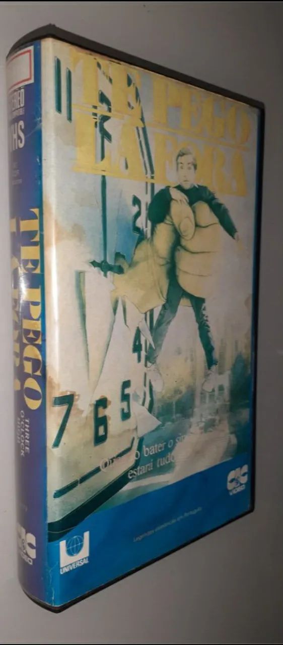 Te pego lá fora fita vhs original - Foto 3