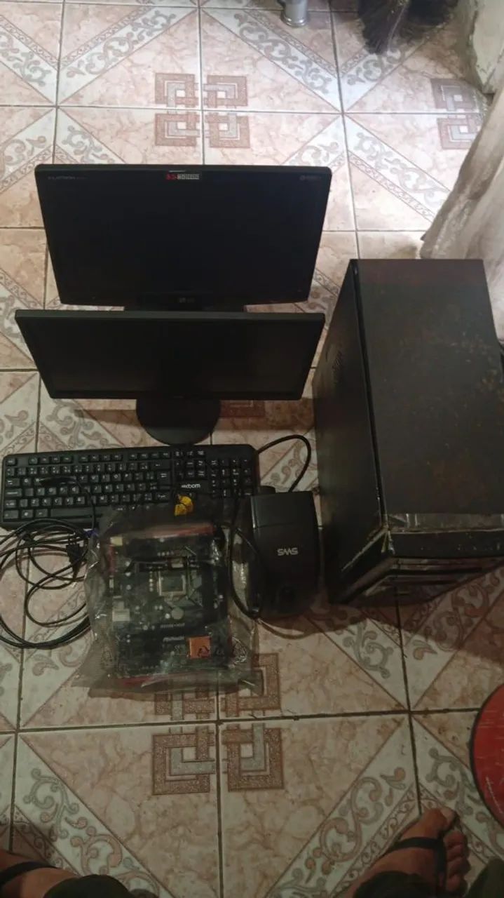 Lote peças de computador 