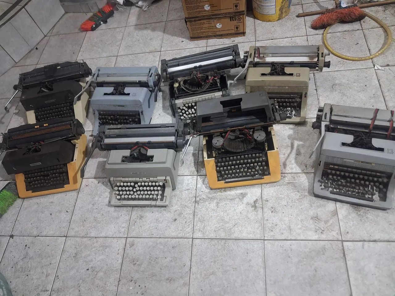 Maquihnas de escribir