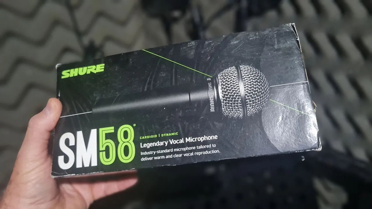 Microfone shure sm58 original