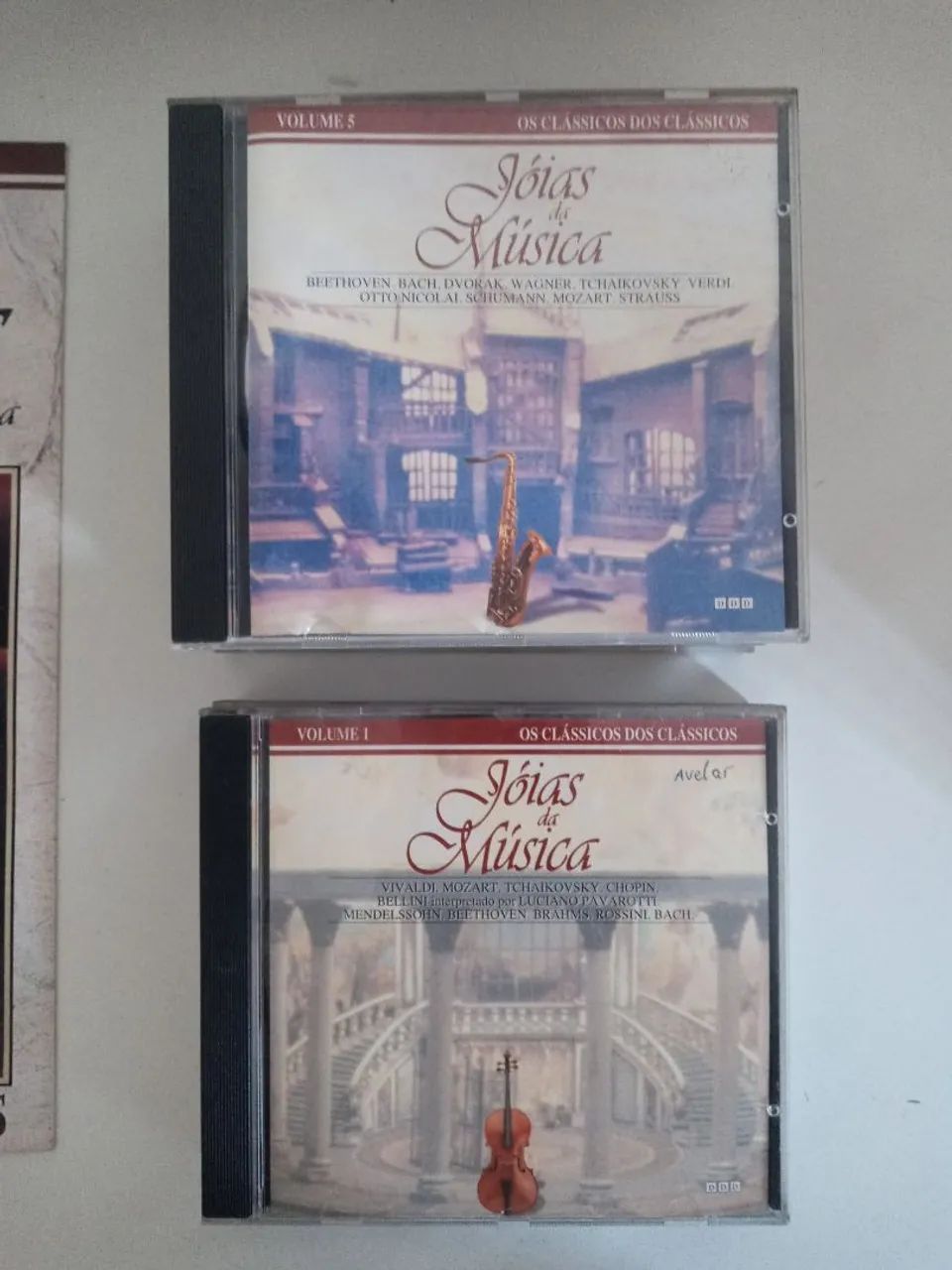 Mini Coleção Gênios do Classico - Três Tenores + Joias da Música - Foto 3
