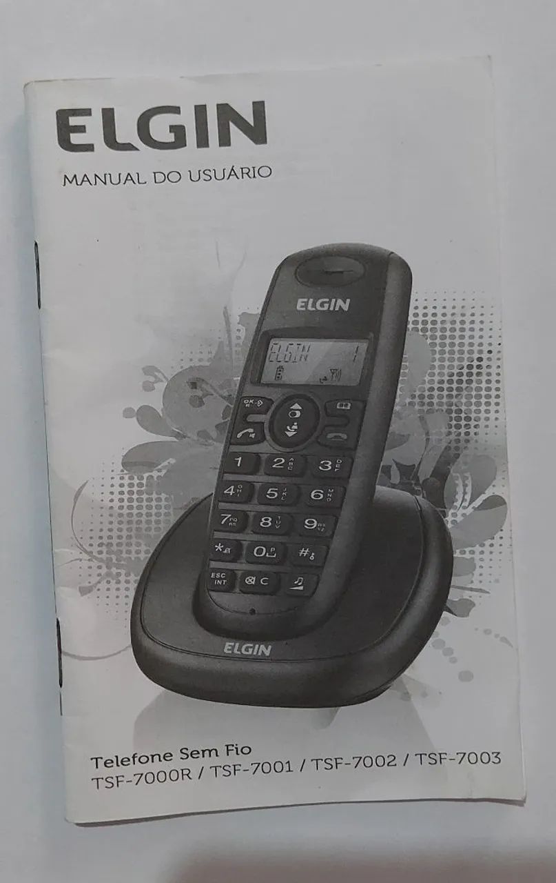 Telefone Sem Fio Elgin ( Modelo TSF - 7001) - Foto 5