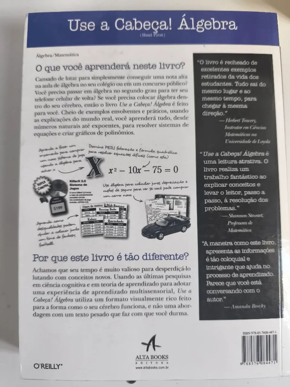 Livro Algebra use a Cabeça ? - Foto 2