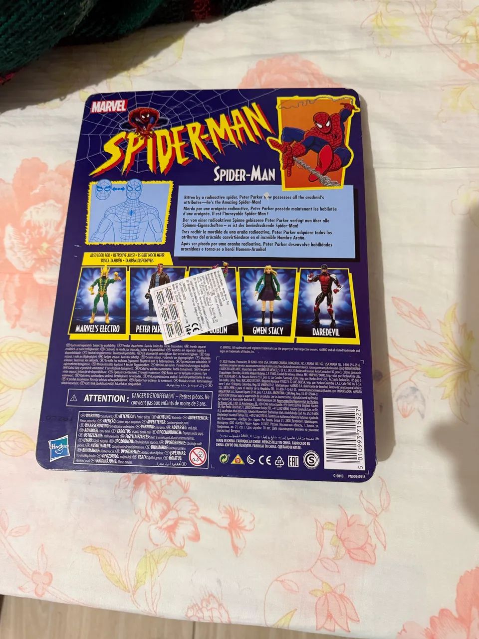   Spider man Marvel legends, Hasbro, original e lacrado. - Foto 2