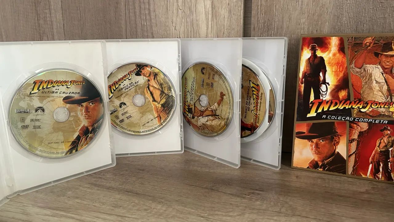 Box dvd indiana Jones completo  - Foto 2