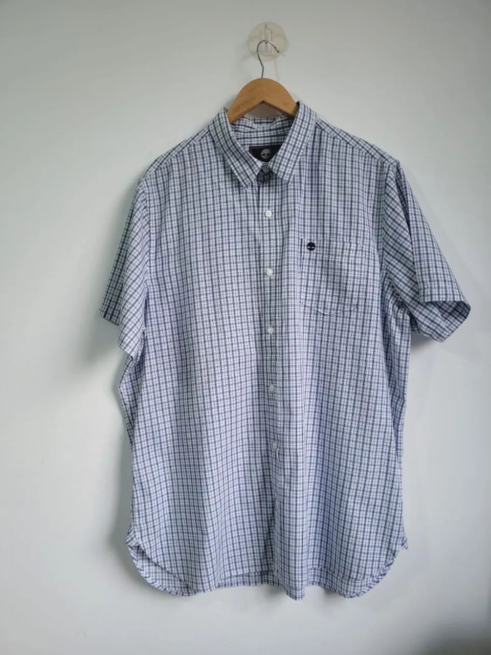 Camisa Xadrez Timberland  tam GG - Foto 2
