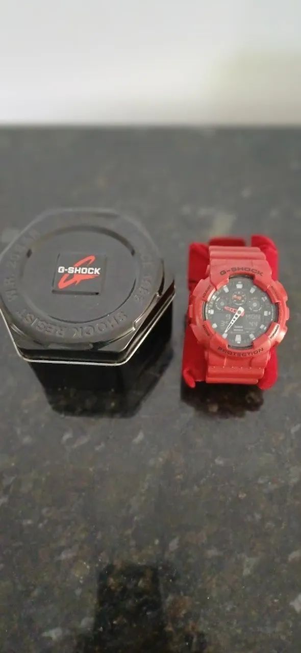 Relogio Casio G-Shock GA-100B-4ADR - Foto 4