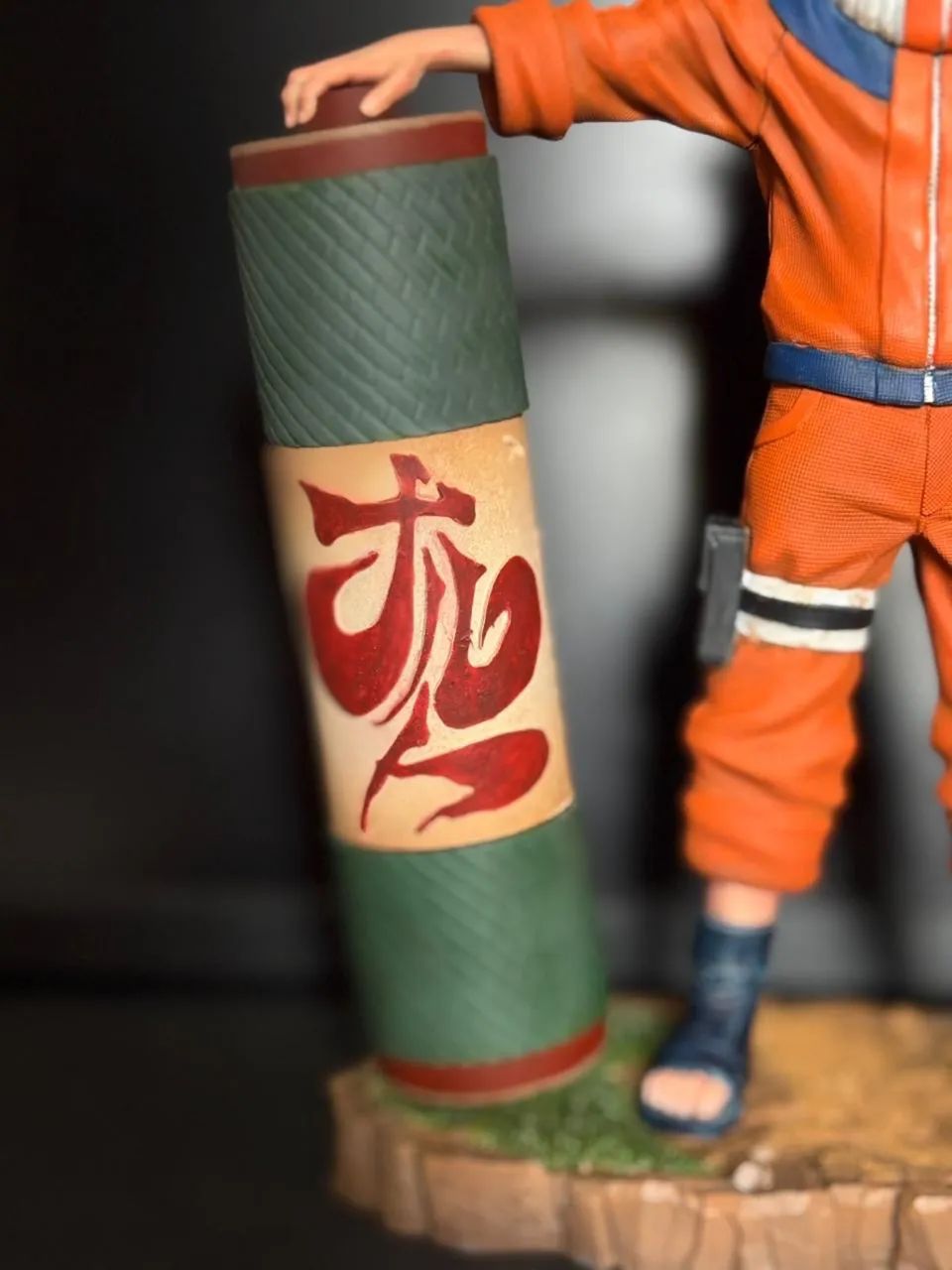 Figure Naruto Uzumaki Clássico - Estátua Colecionável Pintada à Mão - Foto 4