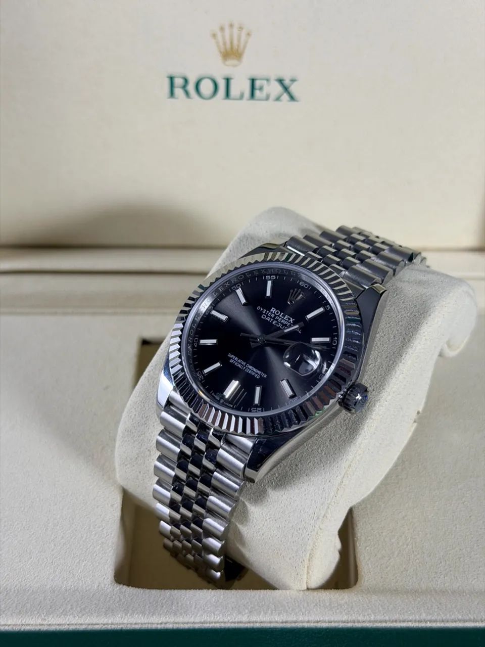 Super clone rolex Datejust grey dark  - Foto 2