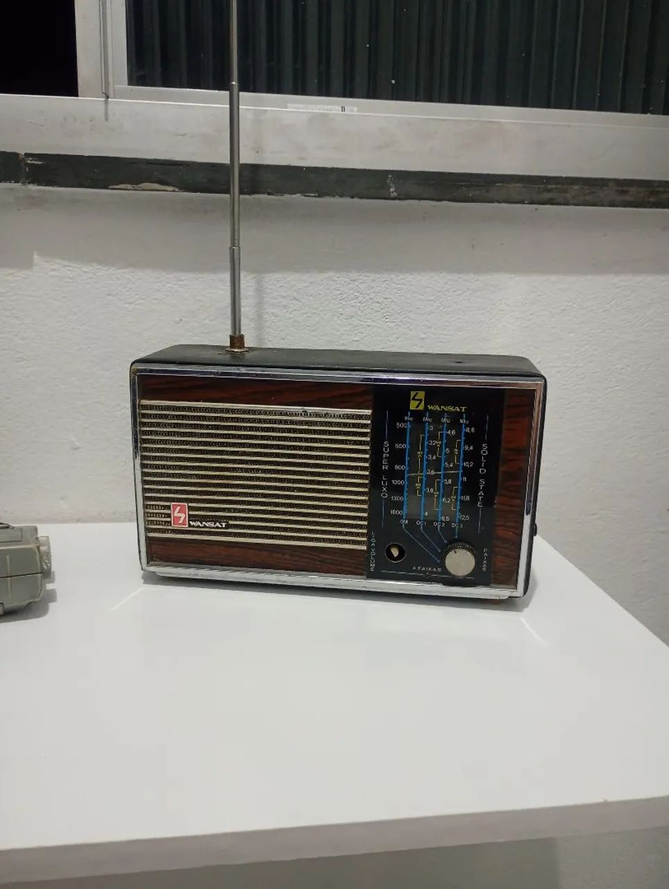 Rádio a pilha antigos 