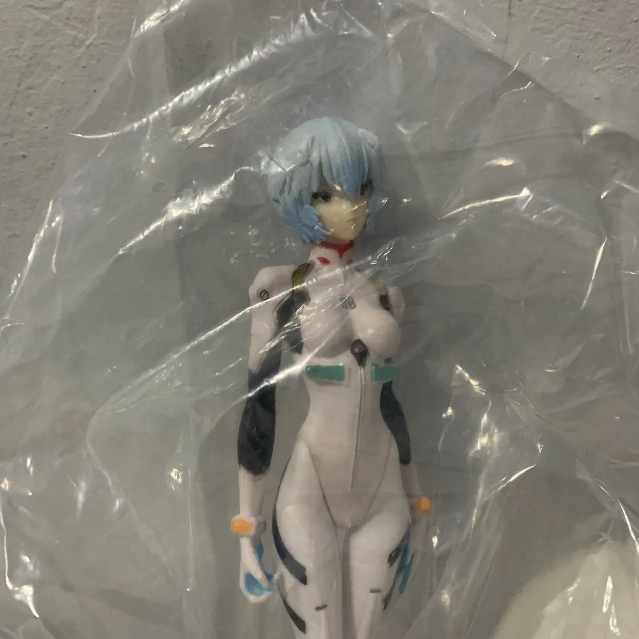 Figure Action Rei Ayanami Evangelion Com Caixa E Base - Foto 2