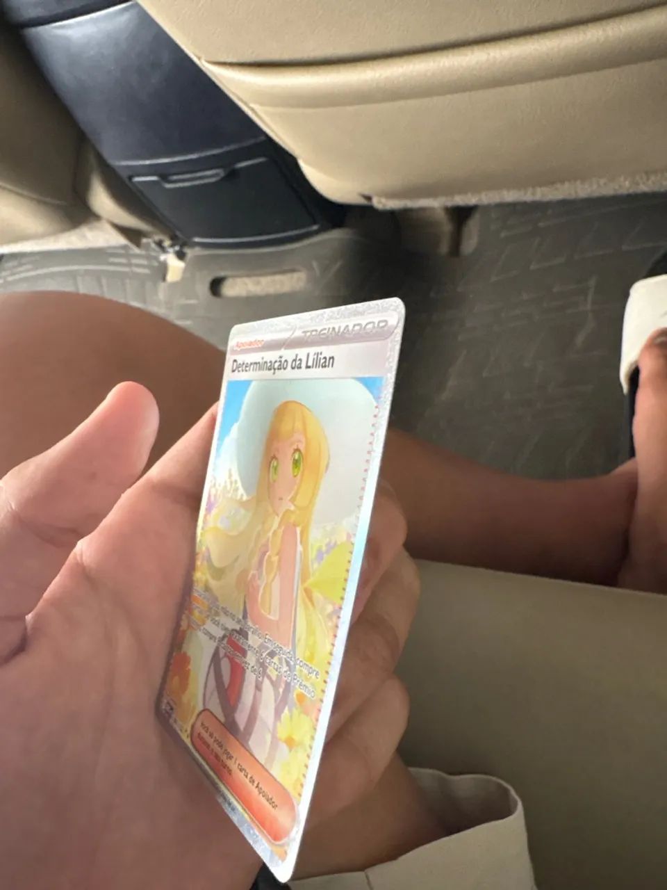 Carta Pokémon determinação da Lilian  - Foto 4
