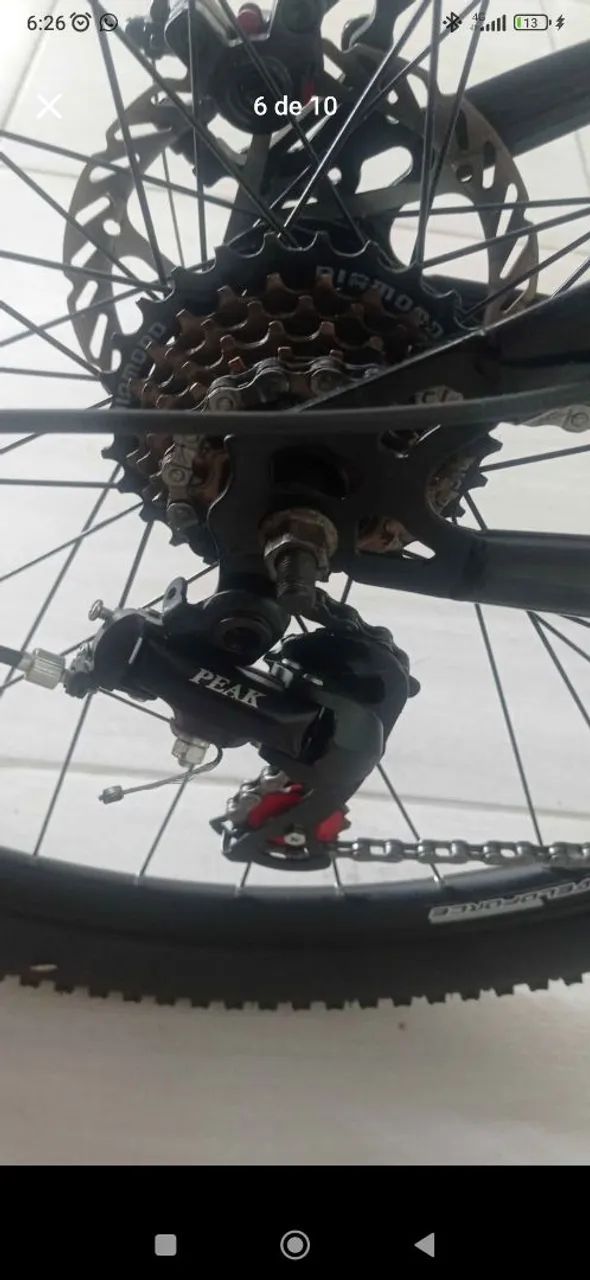Bicicleta veloforce nova sem uso  - Foto 2