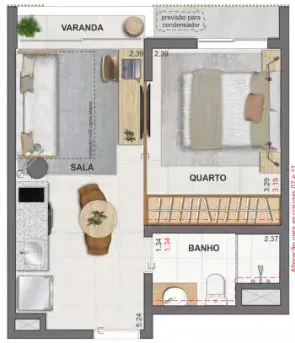 PLANTA 31m²