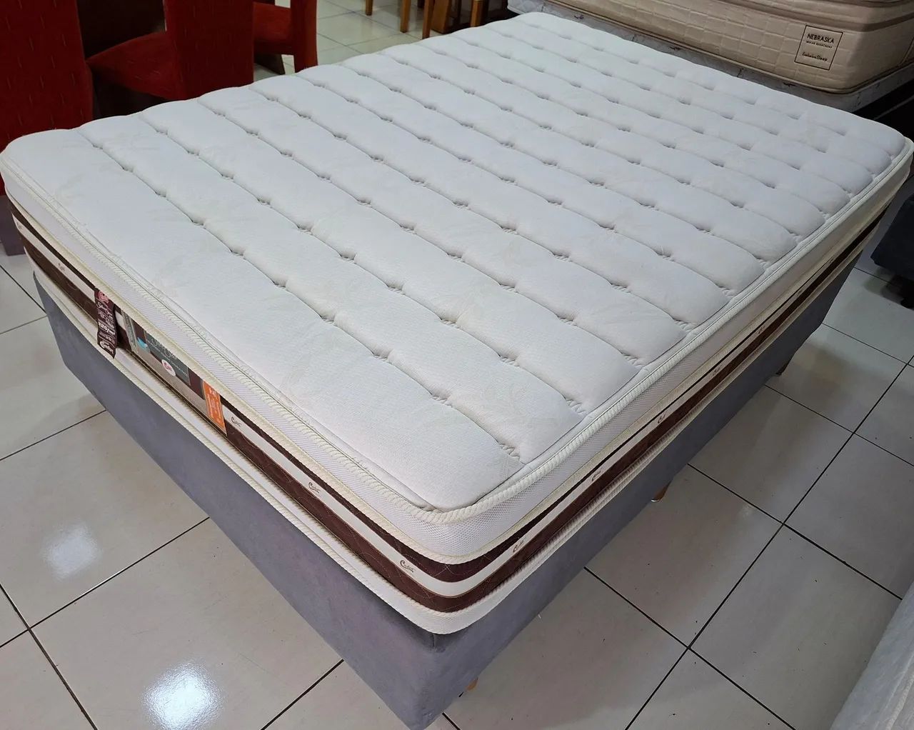 Cama Box Casal, Castor, PREMIUM - ENTREGA GRÁTIS - Foto 2