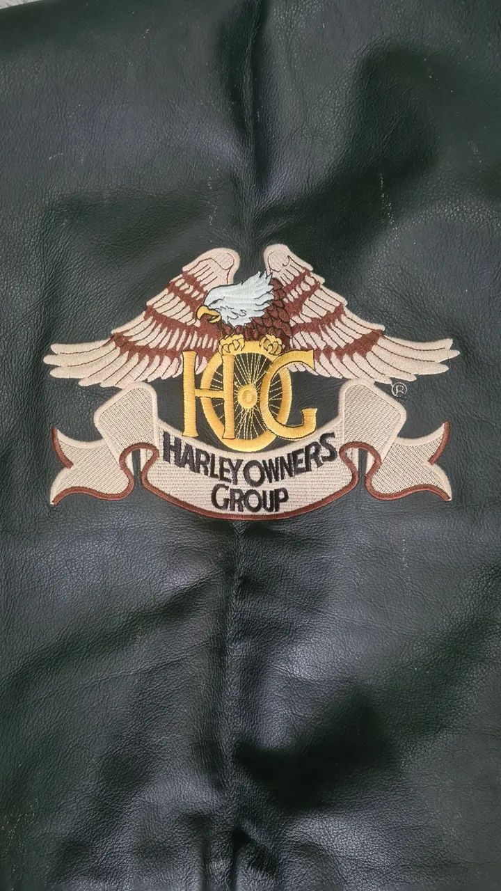 Colete couro harley  - Foto 4