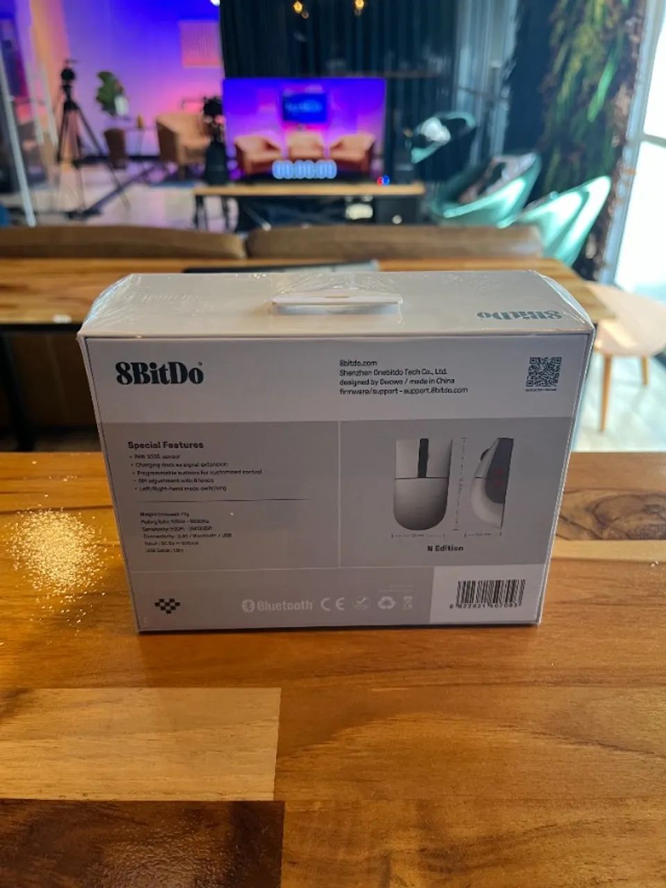 Mouse retrô 8bitdo Lacrado - Foto 4