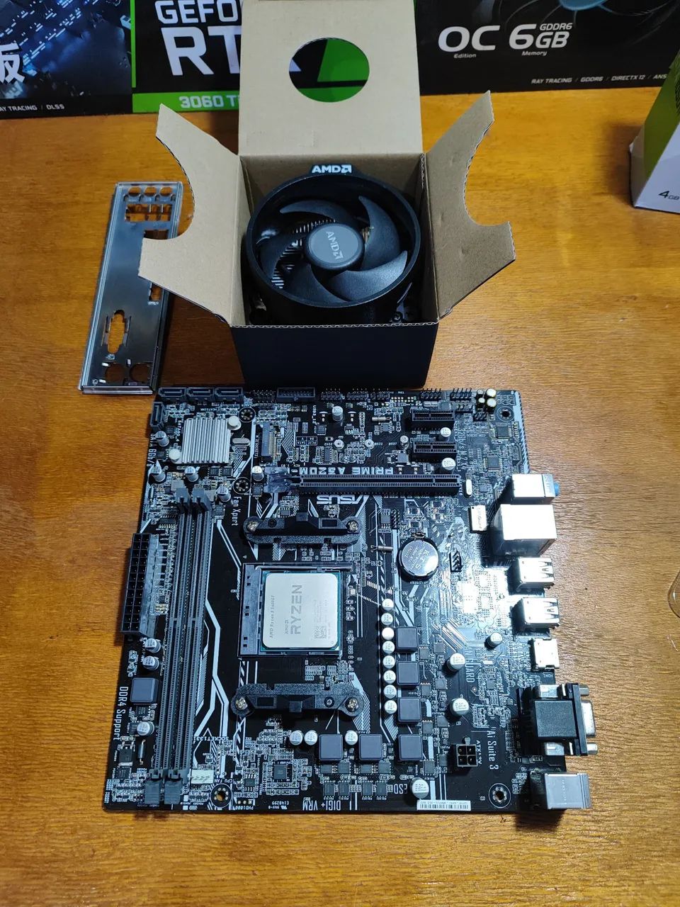 KIT UPGRADE Ryzen 5 5600GT + PLACA MÃE A320M - GARANTIA 3 MESES  - Foto 4
