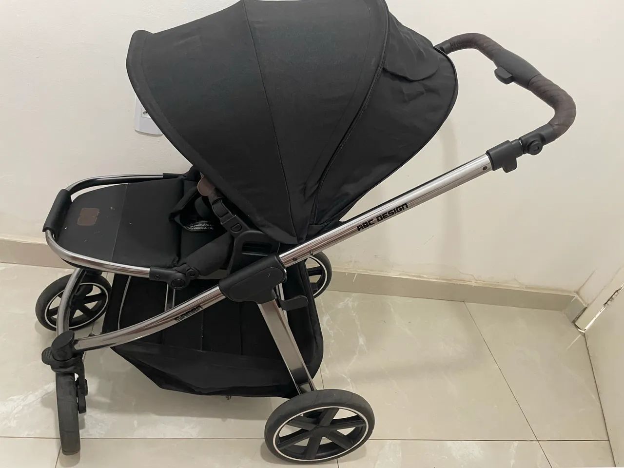 Vendo carrinho de bebê da ABC design com Moisés  - Foto 5