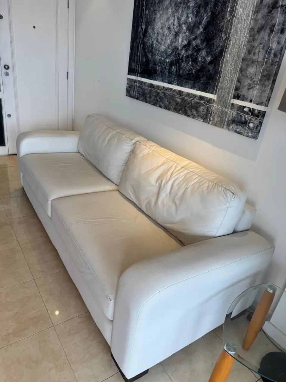 Sofá e puff - Foto 4