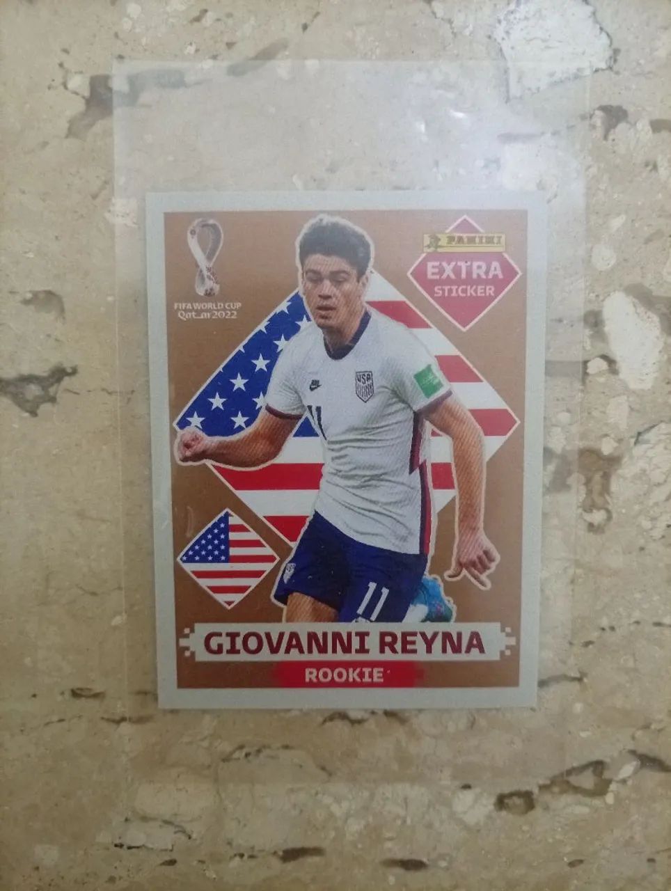 Figurinha Giovanni Reyna Bronze de 2022