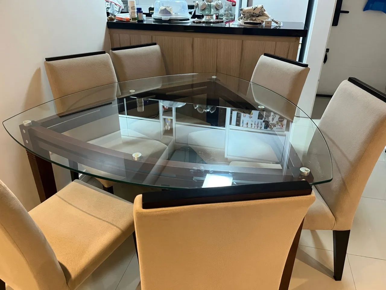 Mesa jantar 6 lugares  - Foto 2