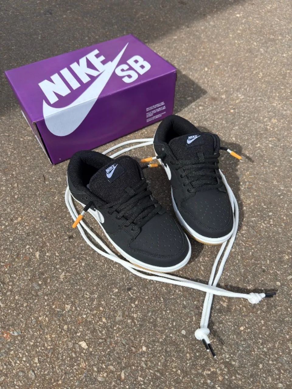 Tênis Nike Sb Dunk Linha Prime Black Gum Masculino - Foto 3