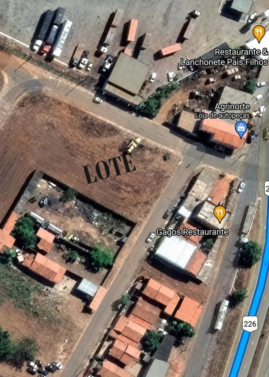 LOTE COMERCIAL À VENDA 1.490 m em Miranorte-TO<br>
