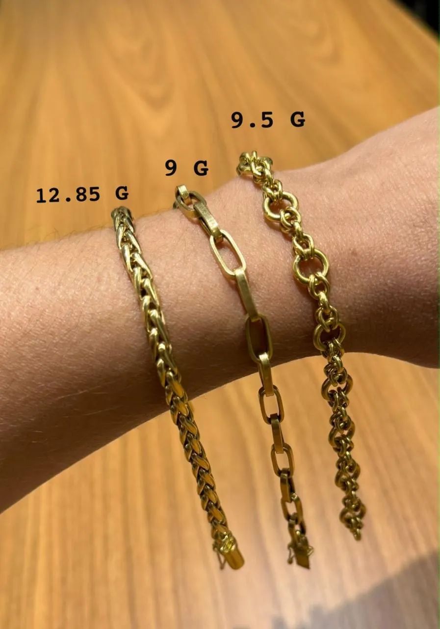 Pulseira lacraia e grumet duplo com defesa  - Foto 4