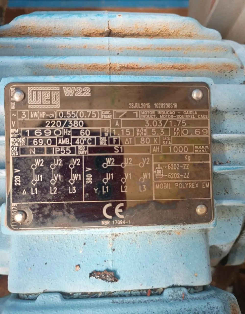 Coifa Industrial Completa com Motor WEG, Exaustor e 5m de Dutos