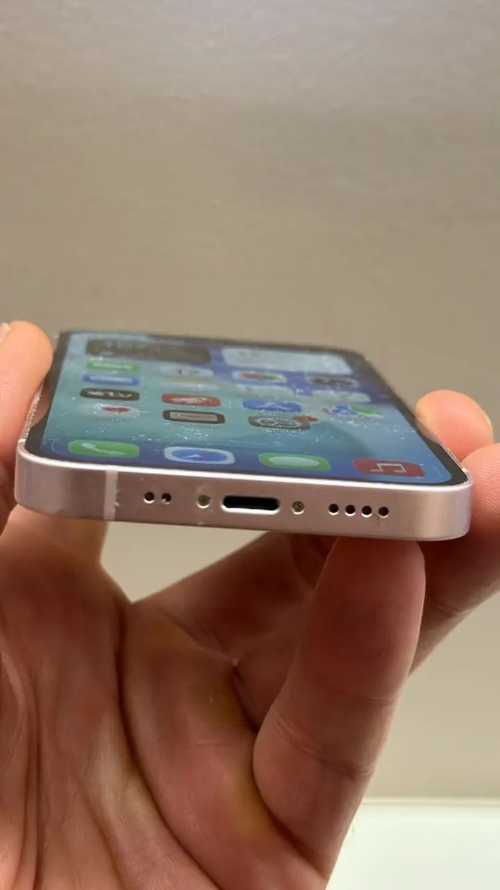 iPhone 13 mini 128GB Rosa 68% Bateria + Cabo e Capa - Foto 5