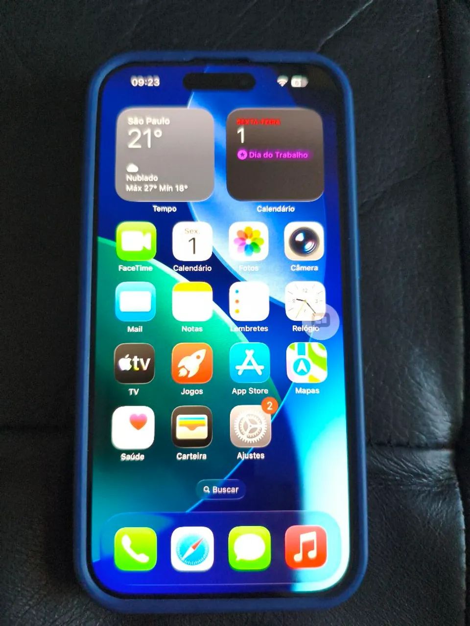 iPhone 15 pro 256gb azul - Celulares e Smartphones - Michel