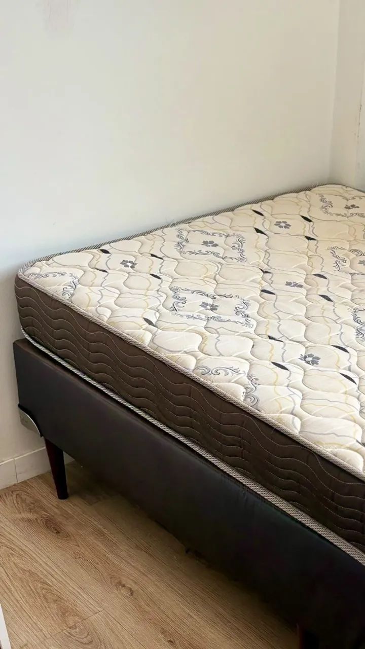Cama + Colchão Solteirão Ortobom - Foto 3