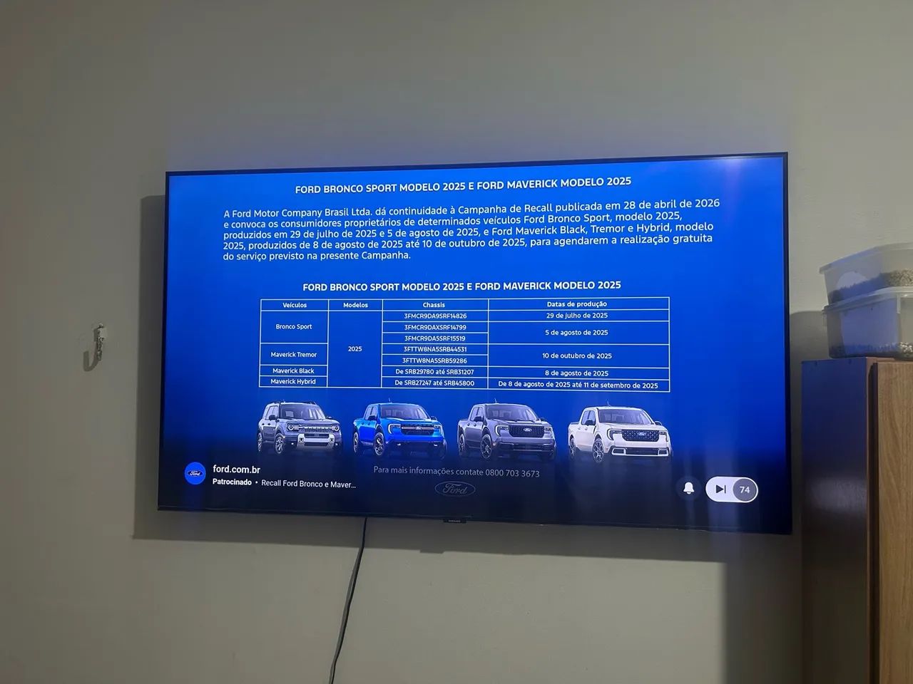 TV smart Samsung 55? 4K HD - Foto 3