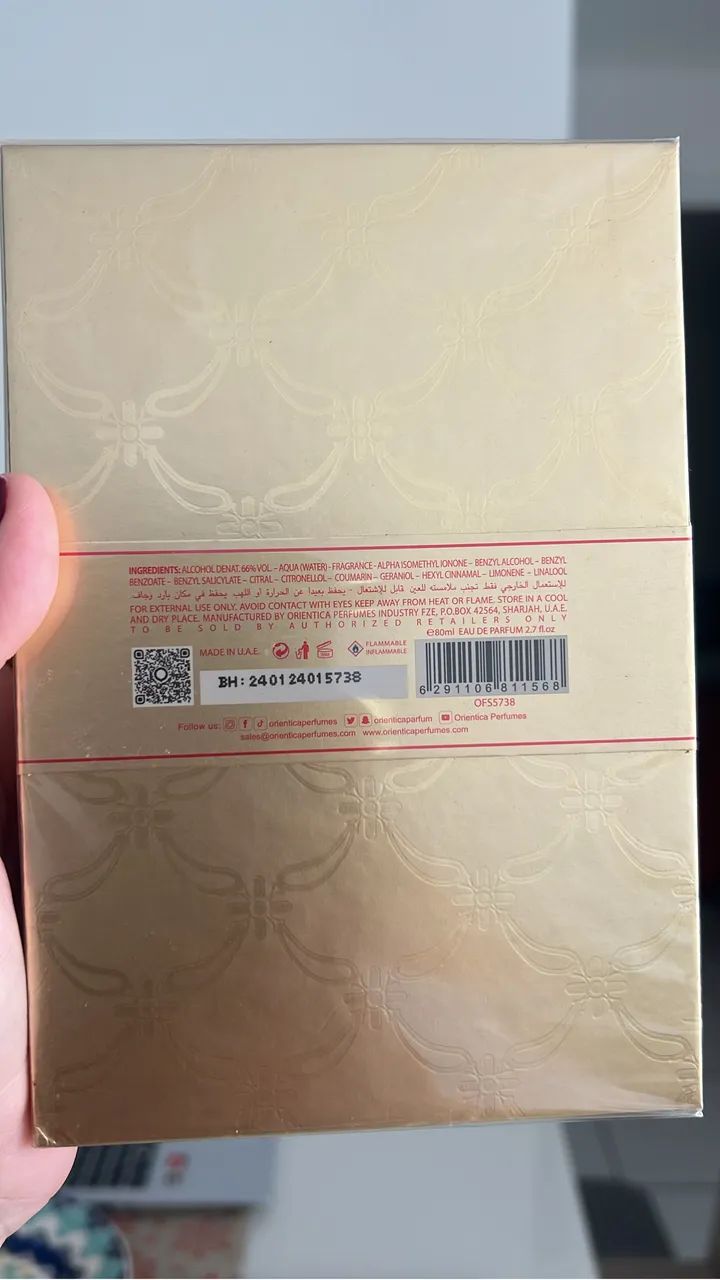 Perfume Árabe Royal Amber 80ml - Foto 3