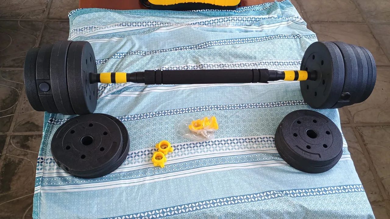 KIT MUSCULAÇÃO 25kg - Foto 2