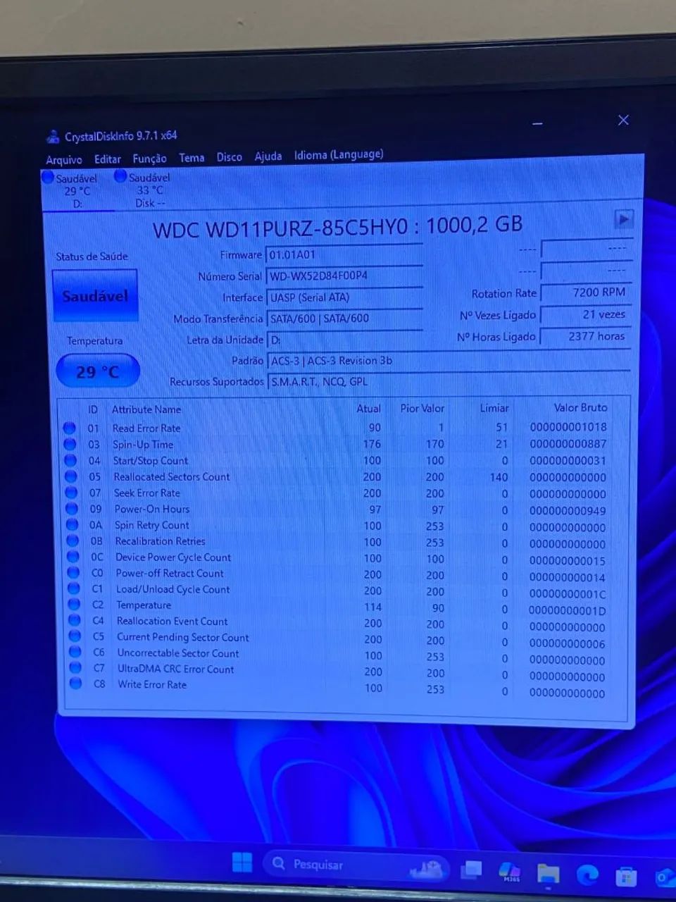 Hd 1TB WD PURPLE  - Foto 2