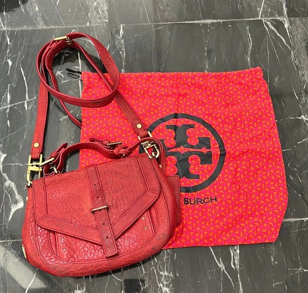 12月・1セール！Tory Burch Tory Burch Bolsa Transversal Miller Pequena De Couro | Preto