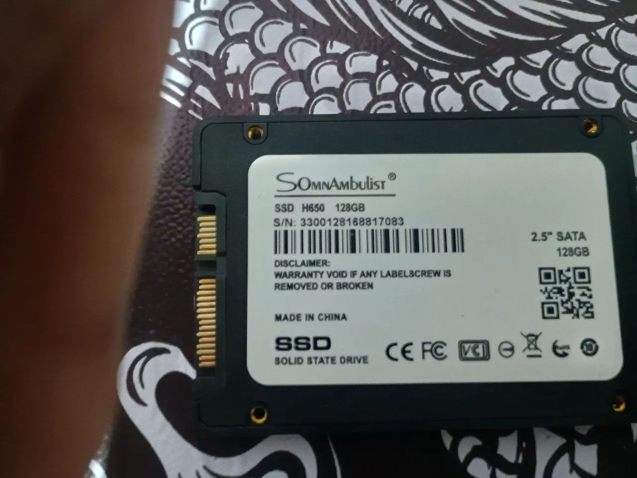 SSD 2.5" SATA 128GB SOMNAMBULIST  - Foto 2