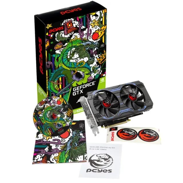 Placa De Video Pcyes Gtx 1660 Super 6GB GDDR6 192bits,Graffi - Foto 4