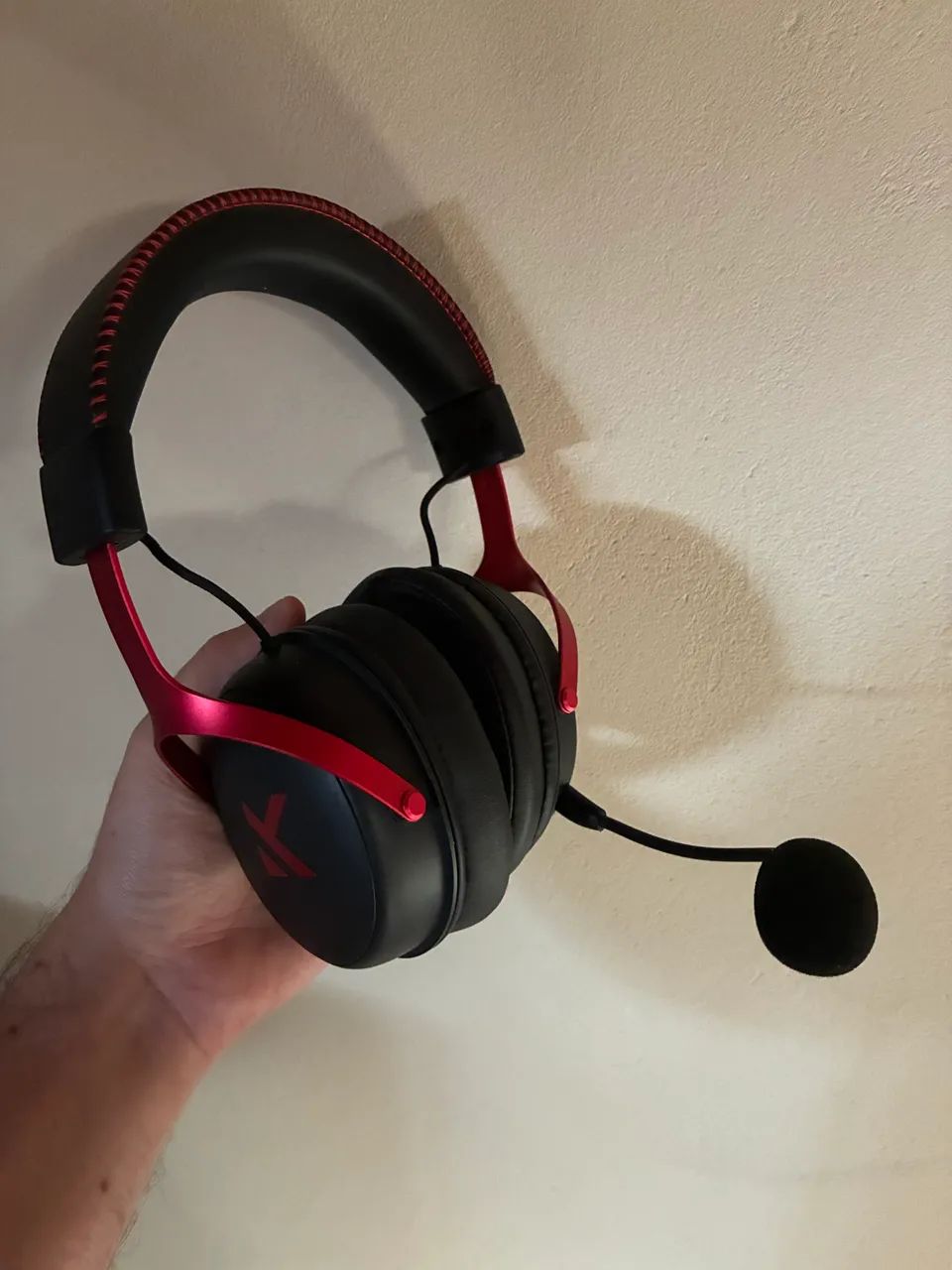 Headset sem fio Mchose V9 Pro Vermelho - Foto 2