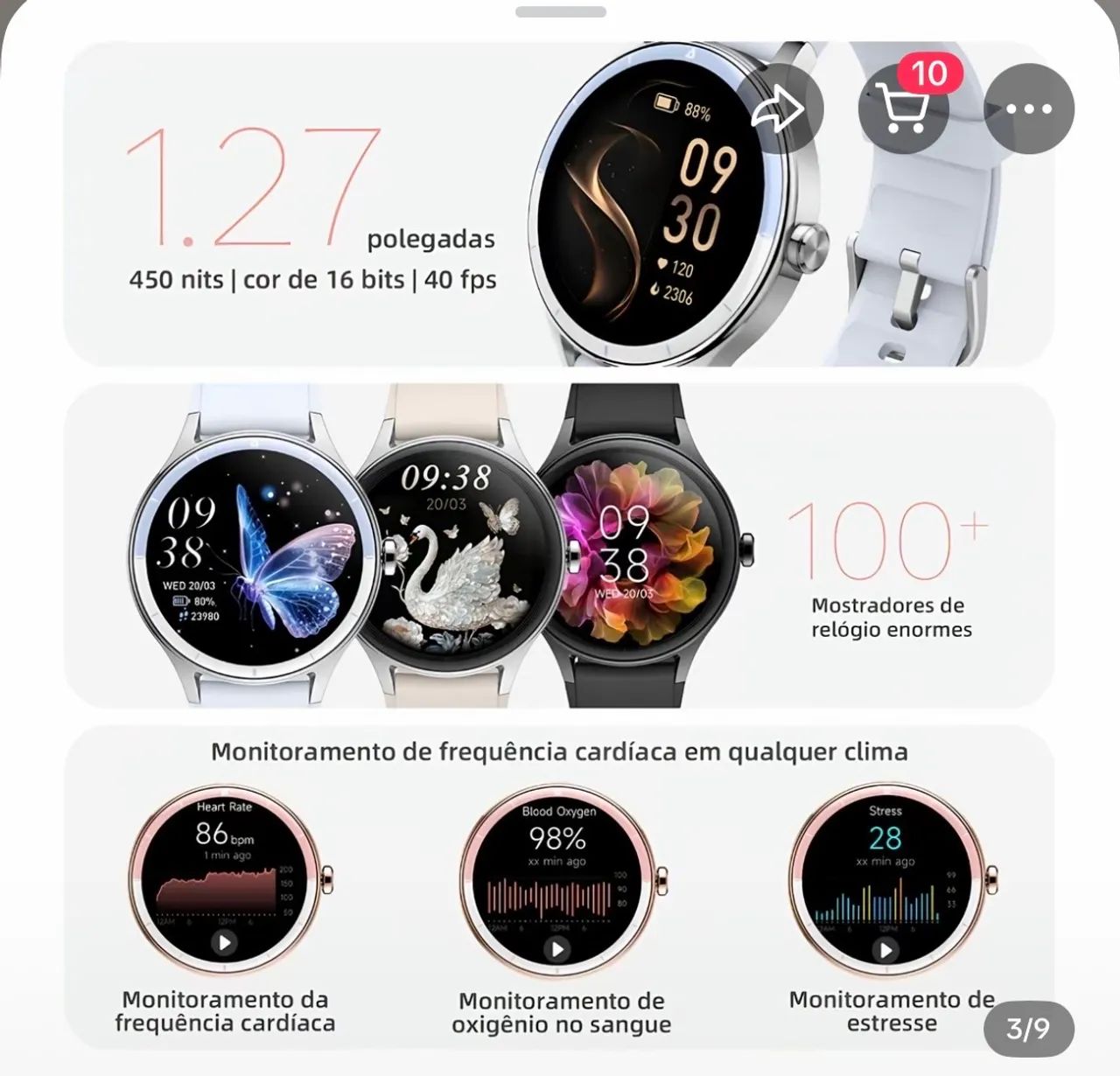 BETTDOW Smartwatch - Foto 5