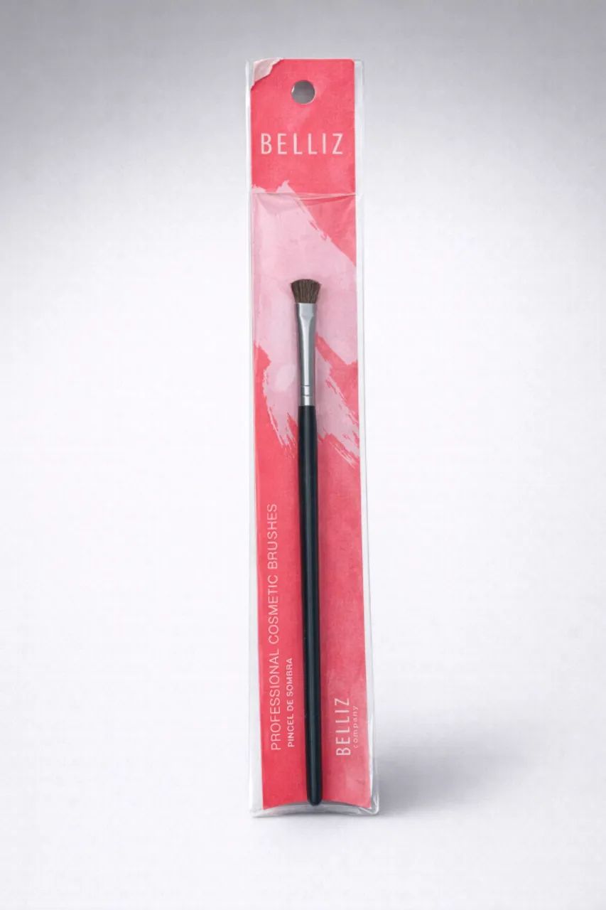 Kit Belliz Make up Pincel de Sombra e Esponja de Maquiagem  - Foto 3