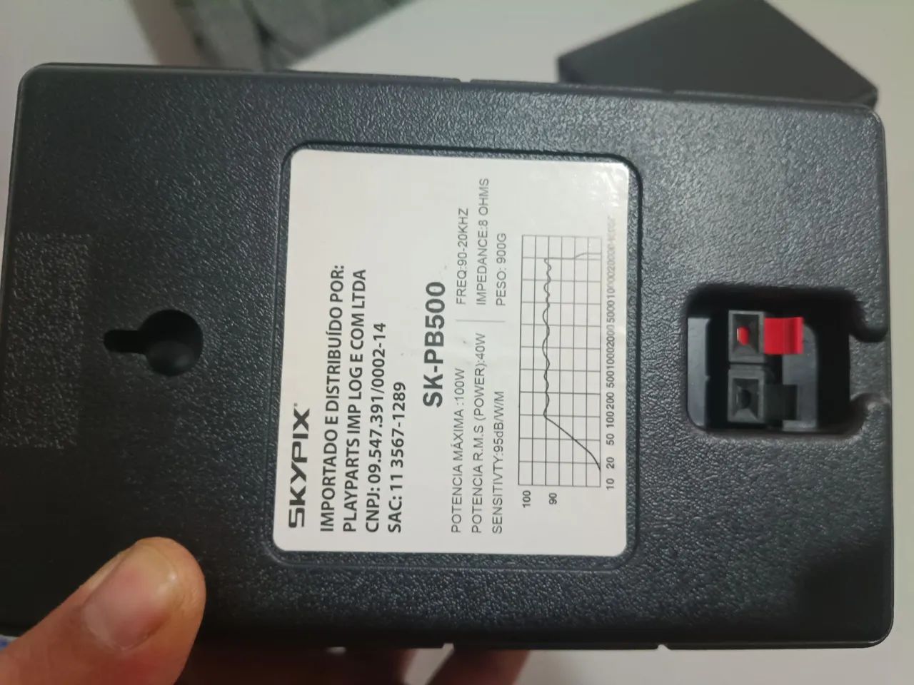 2x Caixa De Som Acustica Pb500 100w máximo 4 Polegadas Para Bar Loja produto novo! - Foto 3